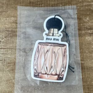 NEW Miu Miu Luxury Air Freshener Freshie Car